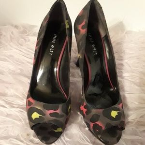 Nine West mutlucolor Leopard print